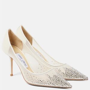Jimmy Choo Love 85 Crystal Heels